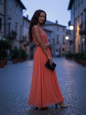 Gianni Bini Size Pink Size 8 Long Dress Womens